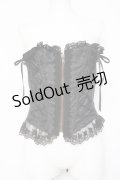 ATELIER PIERROT / Lace Up Long Corset  黒 Y-26-03-01-168-EL-TO-SZ-ZY