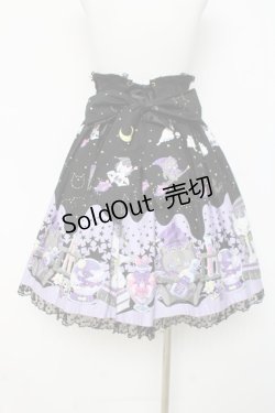 画像3: Angelic Pretty / Magical Milk Catsスカート  黒 Y-26-03-01-169-AP-SK-SZ-ZY