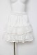 画像1: axes femme POETIQUE / ボリュームティアードミニスカート M 白 Y-26-03-01-175-AX-SK-SZ-ZY (1)