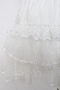 画像3: axes femme POETIQUE / ボリュームティアードミニスカート M 白 Y-26-03-01-175-AX-SK-SZ-ZY