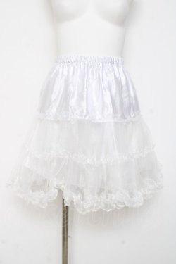 画像1: LOLITA / パニエ 44 白 Y-26-03-01-177-LO-SK-SZ-ZY