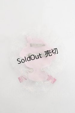 画像2: Nile Perch / サンデーワッペン2WAYクリップ&バレッタ  ミント×ピンク Y-26-03-01-032-LO-AC-SZ-ZY