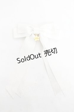 画像1: Angelic Pretty / Shinyリボンクリップ  白 Y-26-03-01-035-AP-AC-SZ-ZY