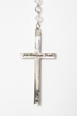 画像3: Sheglit / "Sacred"クラシックロザリオ  ホワイト×ブラック Y-26-03-01-002-EL-AC-IG-ZY