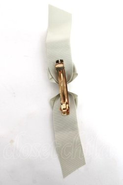 画像2: mayla classic / リボンバレッタ  ミント Y-26-03-01-037-LO-AC-SZ-ZY