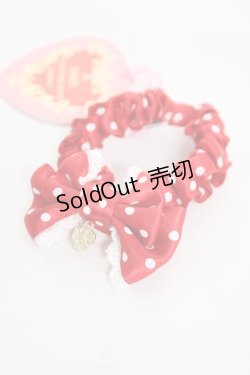 画像1: BABY, THE STARS SHINE BRIGHT / My Sweet Baby Cafe ミニ シュシュ  えんじ Y-26-03-01-040-BA-AC-IG-ZY