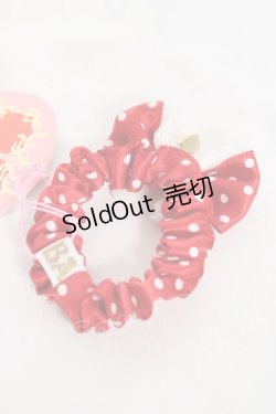 画像2: BABY, THE STARS SHINE BRIGHT / My Sweet Baby Cafe ミニ シュシュ  えんじ Y-26-03-01-040-BA-AC-IG-ZY