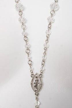 画像4: Sheglit / "Sacred"クラシックロザリオ  ホワイト×ブラック Y-26-03-01-002-EL-AC-IG-ZY