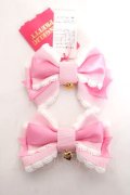 Angelic Pretty / 配色リボンクリップSet  ピンク Y-26-03-01-045-AP-AC-IG-ZY