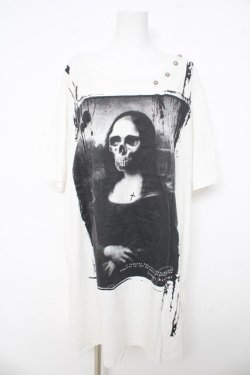 画像1: SEX POT ReVeNGe /ULL MARIA BIGカットソー F ホワイト Y-26-03-03-066-SP-TO-SZ-ZY