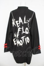 画像2: REFLEM / ショルダーZIPチャイナシャツ F ブラック Y-26-03-03-068-PU-BL-SZ-ZY (2)