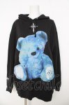 画像1: TRAVAS TOKYO / FURRY BEARプルオーバーパーカー F ブラック/ブルー Y-26-03-03-072-PU-TO-SZ-ZT0408Y (1)