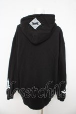 画像2: TRAVAS TOKYO / FURRY BEARプルオーバーパーカー F ブラック/ブルー Y-26-03-03-072-PU-TO-SZ-ZT0408Y (2)