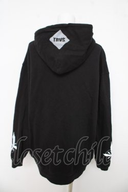 画像2: TRAVAS TOKYO / FURRY BEARプルオーバーパーカー F ブラック/ブルー Y-26-03-03-072-PU-TO-SZ-ZY