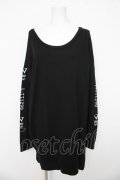 SEX POT ReVeNGe / RS BLACK BIGプルオーバー L ブラック Y-26-03-03-074-SP-TO-SZ-ZY