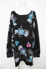 画像1: SEX POT ReVeNGe / DEVIL BUNNY LONG Ｔシャツ L ブラック Y-26-03-03-075-SP-TO-SZ-ZI (1)
