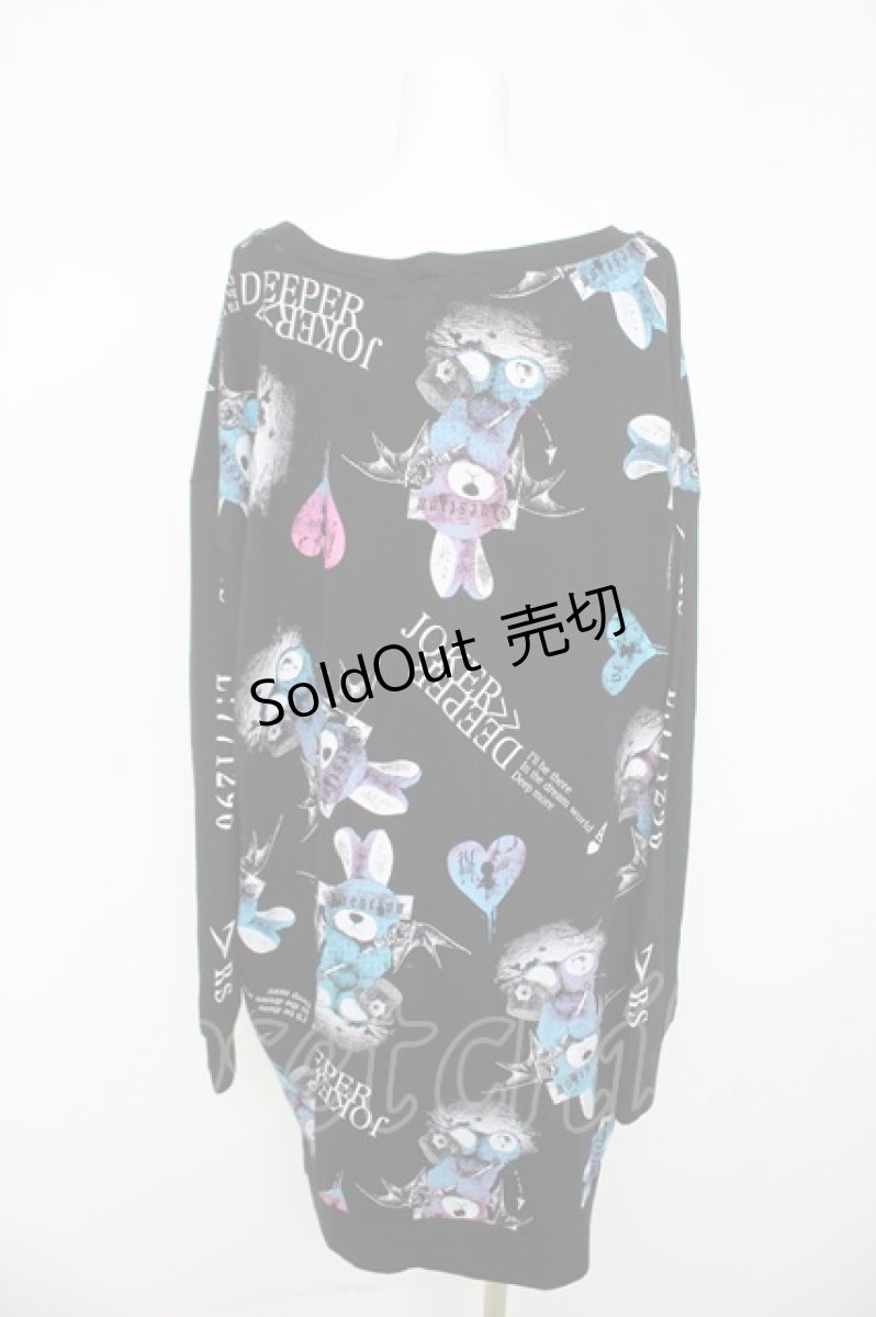 画像2: SEX POT ReVeNGe / DEVIL BUNNY LONG Ｔシャツ L ブラック Y-26-03-03-075-SP-TO-SZ-ZI (2)