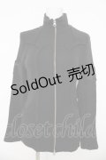 Ozz Croce / ハイネックZIPパーカー  黒 Y-26-03-03-076-OO-TO-SZ-ZY