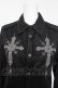 画像3: ALGONQUINS / クロス刺繍ロングブラウス 2 ブラック Y-26-03-03-084-AL-BL-SZ-ZY (3)