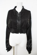 画像1: Qutie Frash /  バックメッシュショートトップス  黒 Y-26-03-03-087-QU-TO-SZ-ZY (1)