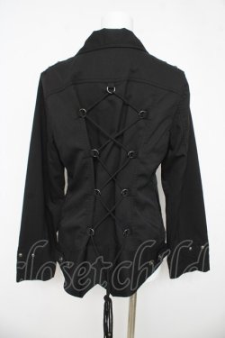 画像2: ALGONQUINS / ダブルZIPライダース風ジャケット ユニセックス ブラック Y-26-03-03-089-AL-JA-SZ-ZY