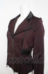 画像3: Ozz oneste / ピンストライプジャケット  ワイン Y-26-03-03-090-OO-JA-SZ-ZY (3)