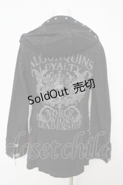 画像2: ALGONQUINS / ダブルボタンジャケット 1 黒 Y-26-03-03-091-AL-JA-SZ-ZY