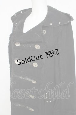 画像3: ALGONQUINS / ダブルボタンジャケット 1 黒 Y-26-03-03-091-AL-JA-SZ-ZY