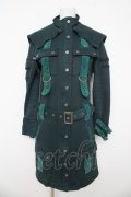 Ozz On / フード付きベルトデザイントレンチコート  グリーン Y-26-03-03-098-OO-CO-SZ-ZY