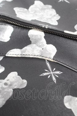 画像4: TRAVAS TOKYO / PUBack Pack /くまプリント総柄バックパック F ブラック Y-26-03-03-008-PU-BG-SZ-ZY