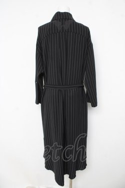 画像2: Rozen Kavalier / 羽刺繍ストライプ長袖ワンピース  黒 Y-26-03-03-101-OO-OP-SZ-ZY