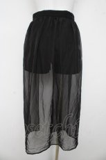 画像2: REFLEM / ベルト付きレイヤードデザインショートパンツ F ブラック Y-26-03-03-113-PU-PA-SZ-ZY (2)