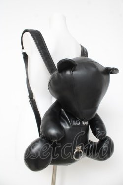 画像2: MAD MAD / DOLLS BEAR BAG  黒 Y-26-03-03-009-PU-BG-SZ-ZY