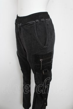 画像3: Qutie Frash / ミリタリーデニムパンツ  グレー Y-26-03-03-119-QU-PA-SZ-ZY