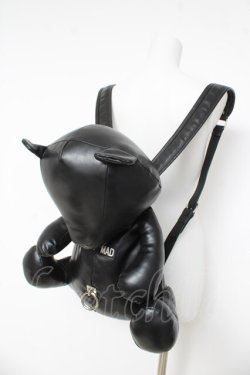 画像3: MAD MAD / DOLLS BEAR BAG  黒 Y-26-03-03-009-PU-BG-SZ-ZY