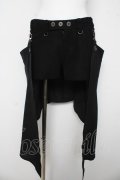BPN / フラップ付ショートパンツ M 黒 Y-26-03-03-121-GO-PA-SZ-ZY