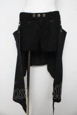 画像1: BPN / フラップ付ショートパンツ M 黒 Y-26-03-03-121-GO-PA-SZ-ZY (1)