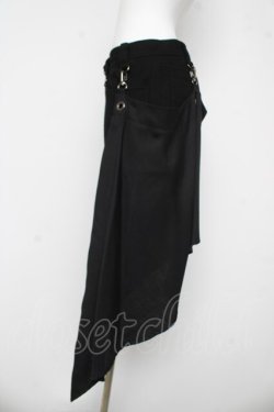 画像3: BPN / フラップ付ショートパンツ M 黒 Y-26-03-03-121-GO-PA-SZ-ZY