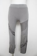 Ozz Croce / メッシュ切替レギンスパンツ  グレー Y-26-03-03-124-OO-PA-SZ-ZY