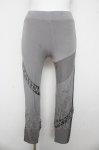画像1: Ozz Croce / メッシュ切替レギンスパンツ  グレー Y-26-03-03-124-OO-PA-SZ-ZY (1)