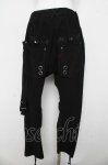 画像2: Ozz Croce / ハイウエストサルエルパンツ  黒 Y-26-03-03-125-OO-PA-SZ-ZY (2)