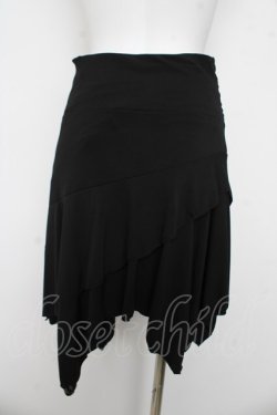 画像2: OZZ ANGELO / 変形スカート  黒 Y-26-03-03-132-OO-SK-SZ-ZY