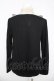 画像2: axes femme / 刺繍入りボウタイプルオーバー  黒 Y-26-03-03-020-AX-TO-SZ-ZY (2)