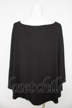 画像2: axes femme / ポンチョ風トップス  黒 Y-26-03-03-024-AX-TO-SZ-ZY