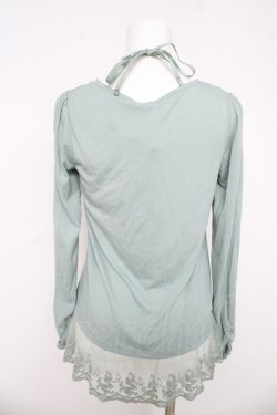 画像2: axes femme / ストラップ付きインナープルオーバー  ミント Y-26-03-03-028-AX-TO-SZ-ZY