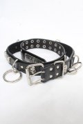 SEX POT ReVeNGe / スカルリングベルト  ブラック Y-26-03-03-003-SP-ZA-SZ-ZY