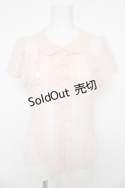 画像1: Emily Temple cute / シフォンブラウス  ピンク Y-26-03-03-039-ET-TO-SZ-ZY