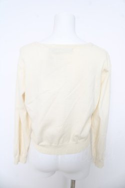 画像2: an another angelus / 刺繍入りニットカーディガン  生成り Y-26-03-03-041-CA-TO-SZ-ZY