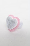 Angelic Pretty / MELODY TOYSハートリング  ピンク×ラベンダー Y-26-03-06-001-AP-AC-SZ-ZY