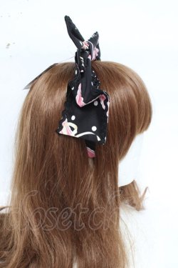 画像4: Angelic Pretty / MELODY TOYSカチューシャ  黒 Y-26-03-06-043-AP-AC-SZ-ZY